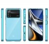 Outer Space Case etui Xiaomi Poco X4 Pro 5G pokrowiec z elastyczną ramką niebieskie