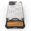 Honeycomb etui iPhone 14 pancerny hybrydowy pokrowiec czarne