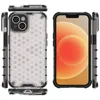 Honeycomb etui iPhone 14 Plus pancerny hybrydowy pokrowiec przezroczyste