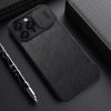 Nillkin Qin Leather Pro Case etui iPhone 14 Pro osłona na aparat kabura pokrowiec obudowa z klapką brązowy