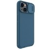 Nillkin CamShield Pro Case etui iPhone 14 Plus pancerny pokrowiec osłona na aparat kamerę niebieski