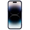 Nillkin CamShield Magnetic Silicone Case etui iPhone 14 Pro Max magnetyczny MagSafe pokrowiec z osłoną na aparat niebieski