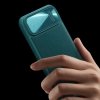 Nillkin CamShield Leather S Case etui iPhone 14 pokrowiec z osłoną na aparat niebieskie