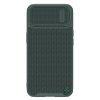 Nillkin Textured S Case etui iPhone 14 Plus pancerny pokrowiec z osłoną na aparat zielony