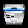 Kingxbar PQY Go Out Series magnetyczne etui iPhone 14 Plus MagSafe srebrne
