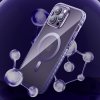 Kingxbar PQY Ice Crystal Series magnetyczne etui iPhone 14 Pro MagSafe różowo-niebieskie