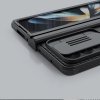 Nillkin CamShield Pro Case (simple) etui Samsung Galaxy Z Fold 4 pokrowiec z osłoną na aparat ciemnozielone