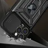 Hybrid Armor Camshield etui iPhone 14 Pro pancerny pokrowiec z osłoną na aparat czarne
