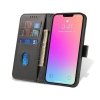 Magnet Case etui Oppo A17 pokrowiec z klapką portfel podstawka czarne