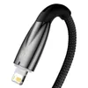 Baseus Glimmer Series kabel USB-A - Lightning 480Mb/s 2.4A 2m czarny
