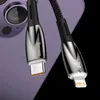 Kabel Baseus CADH000002 Lightning - USB-C PD 20W 480Mb/s 1m - biały