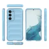 Magic Shield Case etui do Samsung Galaxy S23+ elastyczny pancerny pokrowiec jasnoniebieskie