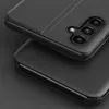 Eco Leather View Case etui do Samsung Galaxy S23 z klapką podstawka czarne