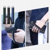 Nillkin Strap Case etui do Samsung Galaxy S23 Ultra pancerny pokrowiec z paskiem na rękę niebieskie