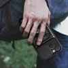 Pancerne etui z podstawką i osłoną aparatu do iPhone 15 Plus Hybrid Armor Camshield - niebieskie