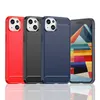 Elastyczne etui wzór karbon do iPhone 15 Plus Carbon Case - czarne