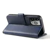 Etui portfel z klapką podstawką do iPhone 15 Pro Max Magnet Case - niebieskie