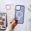 Magnetyczne etui z MagSafe Color Matte Case do iPhone 14 Plus - fioletowe