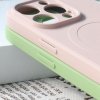 Silikonowe etui kompatybilne z MagSafe do iPhone 15 Pro Max  Silicone Case - różowe