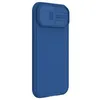 Pancerne etui Nillkin CamShield Pro Magnetic Case do iPhone 15 Plus z osłoną na aparat - niebieskie