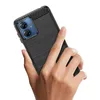 Etui silikonowe Carbon Case do Motorola G14 - czarne