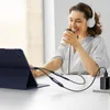 Adapter DAC 2w1 Joyroom SY-C02 USB-C do USB-C / mini jack 3.5 mm - czarny