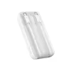 Powerbank Baseus Comet Series z wyświetlaczem 10000mAh 22.5W - biały + kabel USB-A - USB-C