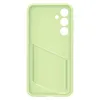Etui Samsung Card Slot Case EF-OA356TMEGWW z kieszenią na karty do Samsung Galaxy A35 - zielone