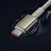 Kabel Baseus Tungsten Gold USB-C / USB-C 100W 1m - złoty