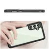 Etui silikonowe Outer Space Case z żelową ramką do Samsung Galaxy S24 FE - czarne