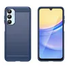 Etui silikonowe Carbon Case do Samsung Galaxy A16 / A16 5G - niebieskie