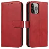 Etui Magnet Case z klapką do Samsung Galaxy A26 - czerwone