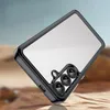 Etui Outer Space Case do Samsung Galaxy A36 pokrowiec z elastyczną ramką  - czarne