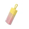 Powerbank Baseus Popsicle 5200mAh 20W z wbudowanym kablem Lightning (+ biały kabel Baseus Simple USB-C - USB-C 60W/20V/3A/30cm) 
