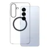 Etui silikonowe Samsung Clear Magnet Case GP-FFS936YCATW z ringiem magnetycznym do Samsung Galaxy S25+ - przezroczyste