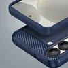 Etui silikonowe Carbon Case na iPhone 16e - niebieskie