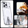 Etui Hybrid Armor X na iPhone 17 Pro Max z podstawką kompatybilne z MagSafe - przezroczyste