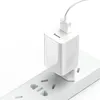 Baseus Charging Quick Charger ładowarka sieciowa zasilacz EU adapter USB Quick Charge 3.0 QC 3.0 biały (CCALL-BX02)