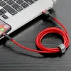 Kabel Baseus Cafule USB-A / Lightning 2.4A QC 3.0 1 m - czerwony
