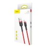 Kabel Baseus Cafule USB-A / Lightning 1.5A QC 3.0 2 m - czerwony