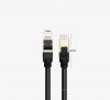 Ugreen kabel przewód internetowy sieciowy Ethernet patchcord RJ45 Cat 7 STP LAN 10Gbps 2m czarny (11269)