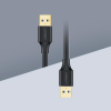 Ugreen kabel przewód USB - USB (męski - USB 3.2 Gen 1) 1 m czarny (US128 10370)