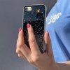 Wozinsky Star Glitter błyszczące etui pokrowiec z brokatem Samsung Galaxy A42 5G czarny