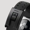 Baseus Slip-Thru pasek opaska bransoleta do Apple Watch 3/4/5/6/SE 38mm/40mm czarny (LBWSE-01)