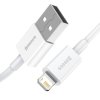 Baseus Superior kabel USB - Lightning 2,4A 1,5 m Biały (CALYS-B02)