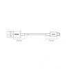 Baseus Superior kabel USB - Lightning 2,4A 1 m Biały (CALYS-A02)