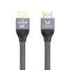 Wozinsky kabel HDMI 2.1 8K 60 Hz 48 Gbps / 4K 120 Hz / 2K 144 Hz 1 m srebrny (WHDMI-10)