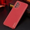 Dux Ducis Yolo eleganckie etui pokrowiec ze skóry ekologicznej Samsung Galaxy A72 4G czerwony