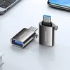 Joyroom adapter przejściówka USB-A 3.2 Gen 1 (żeńskie) - USB-C (męskie) czarny (S-H151 Black)