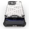 Honeycomb etui pancerny pokrowiec z żelową ramką iPhone 13 Pro niebieski